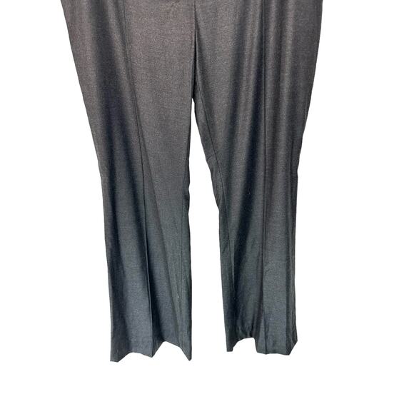 St. John Couture Gray Career Work Office Bootcut Dress Pant Trousers Size 10 - Picture 4 of 11